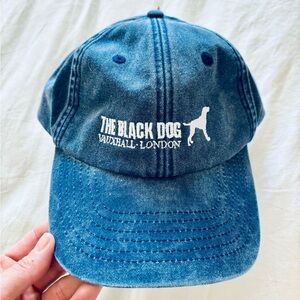 Authentic, The Black Dog Denim Cap, NEW!! 🫶🏻
